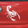 1 Piece 30cm Cute 3D Scorpion Car Stickers Car Styling Vinyl Decal Sticker for Cars Acessories Decoration