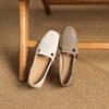 Retro Women High Heels Casual Soft Sole Square Toe Slip on Shoes Elegant Medium Heel Women's Shoes Lightweight Loafers Shoes