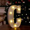 LED Letter & Number Lights: Multicolor Decorations for Birthdays, Proposals, Weddings, and Parties