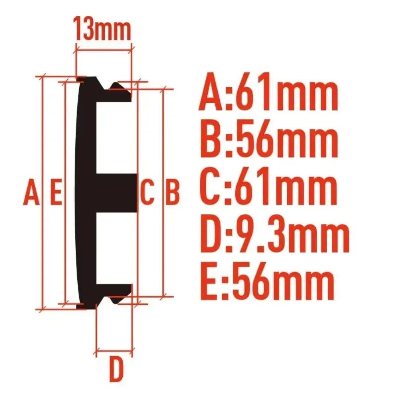 4pcs 3D 61mm For Car emblem Wheel hub Center Cap Rim Cover Hub Cap JAECOO Badge covers sticker Decals Styling accessories