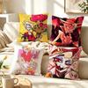 Animation Hazbin Hotel Llucifer Pillow Case Pattern Printed Pillowcase For Living Room Sofa Cushion Cover