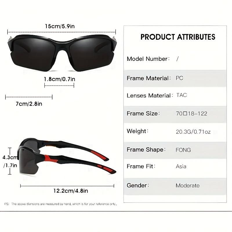4 STÜCK Radsport Sonnenbrille Fahrradbrille Sonnenbrille Outdoor-Sportarten Fahrrad Staubdichte Brille