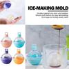 Ice Ball Maker Silicone 3D Big Large Round Sphere Hgh Ball Ice Shape Cube Mold Tray for Whiskey