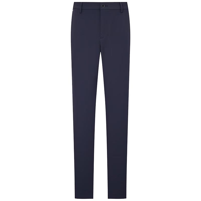 Baoxiniao Men s Business Casual Straight-Fit Trousers 35