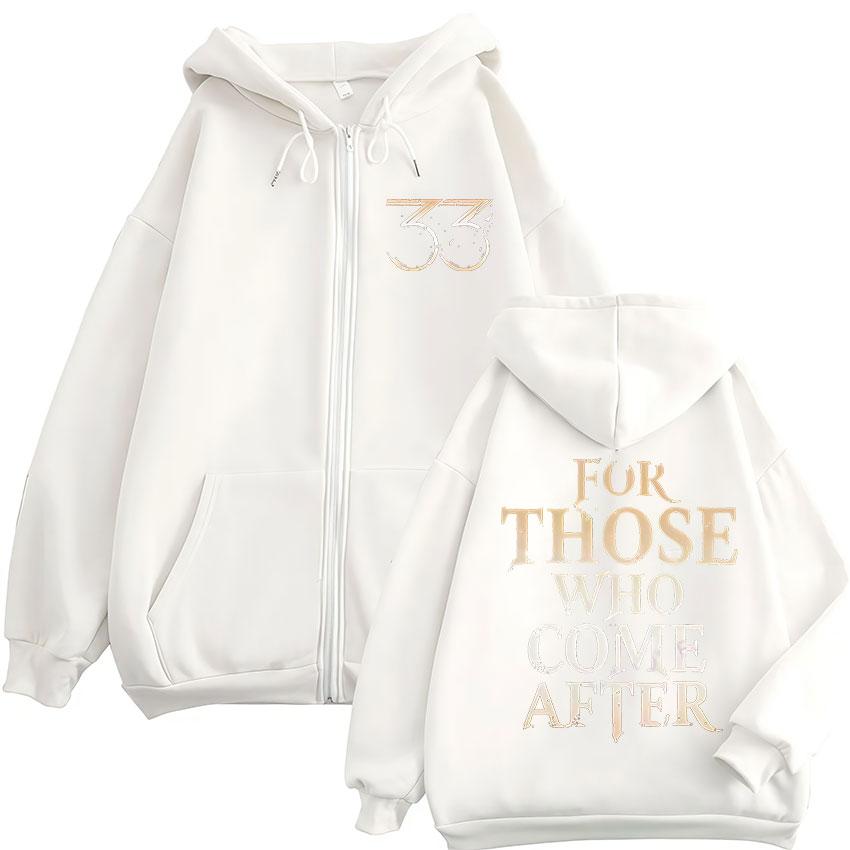 Game Esquie Clair Obscur Expedition Jacke Kapuzenpullover Unisex Vintage Übergroß Reißverschluss Sweatshirt Hohe Qualität Fleece Reißverschluss Hoodie