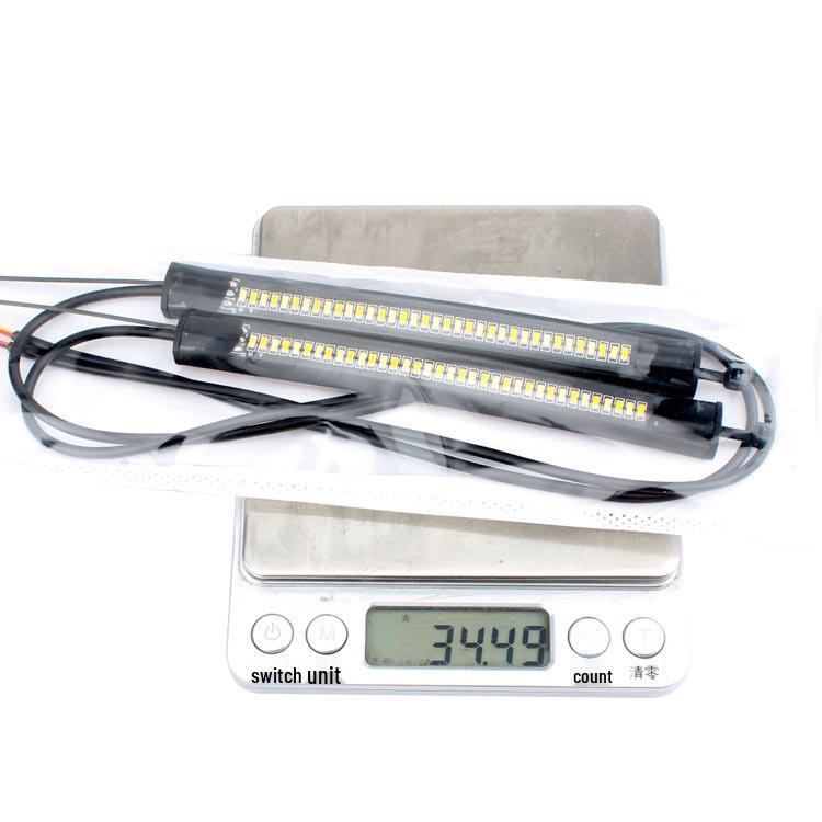 Dual-Color LED Motorcycle and Electric Vehicle Turn Signal Light