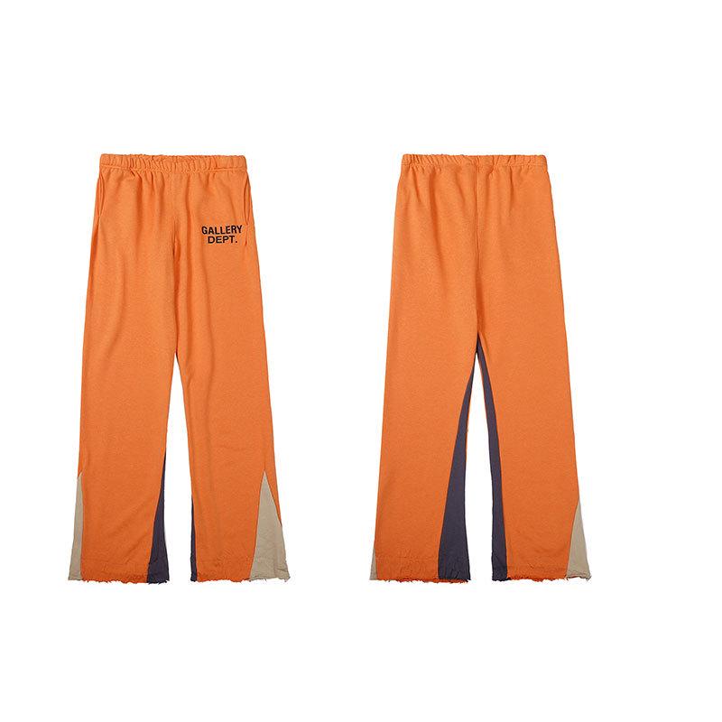 GALLERY DEPT Men's Classic Hand-Painted Splatter Graffiti Cotton Sweatpants