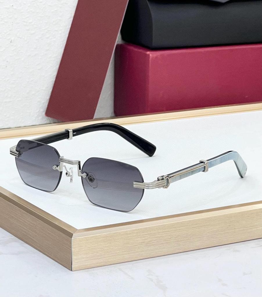 Kajia Wooden Frameless Polygonal Fashion Sunglasses Anti-UV CT0362S