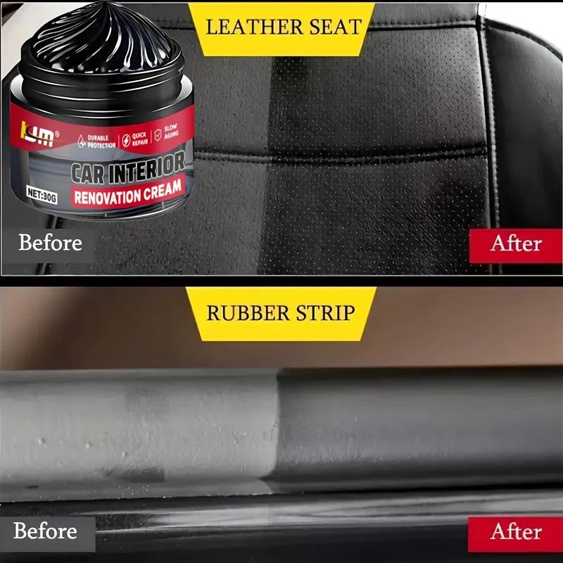 Automotive Interior Polishing Agent, with Plastic Coating and Dashboard Wax, Can Create Gloss and Protection, Restore the Roof