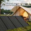 Foldable 200W Flexible Solar Panel Solar Charger Monocrystalline Solar Cell Waterproof for 600W Power Station Camping Solar RV