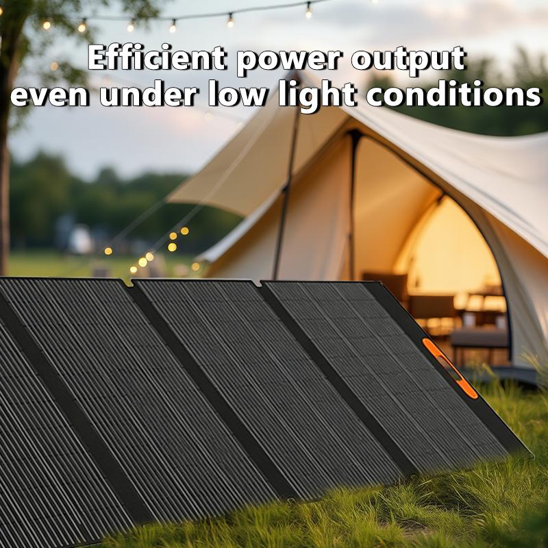 Foldable 200W Flexible Solar Panel Solar Charger Monocrystalline Solar Cell Waterproof for 600W Power Station Camping Solar RV