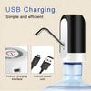 Erogatore d'Acqua Ricaricabile USB per Bottiglie da 1–5 Galloni, Pompa Elettrica Portatile ad Un Pulsante, Batteria da 1200mAh, Erogatore Automatico per Tappo di Bottiglia