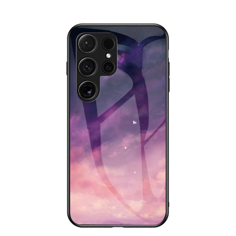 Защитный чехол для телефона Samsung S26FE/A57 «Звездное небо» с мягким краем, противоударный, из стекла A35 black
