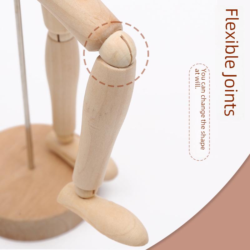 Boyixuan Flexible Wooden Art Model for Sketching and Comics
