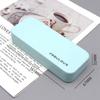 Solid Color Square Eyewear Bag Spectacle Case Glasses Box Reading Glasses Case Eyeglass Hard Box