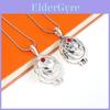 The Vampire Diaries Red Rhinestone Decoration Openable Alloy Necklace For Casual And Cosplay Use