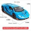 1:Lambo LP770-4 Modellauto aus Druckgusslegierung im Maßstab 32, Rückziehfahrzeug mit Ton und Licht für die Geschenkkollektion für Kinder und Erwachsene