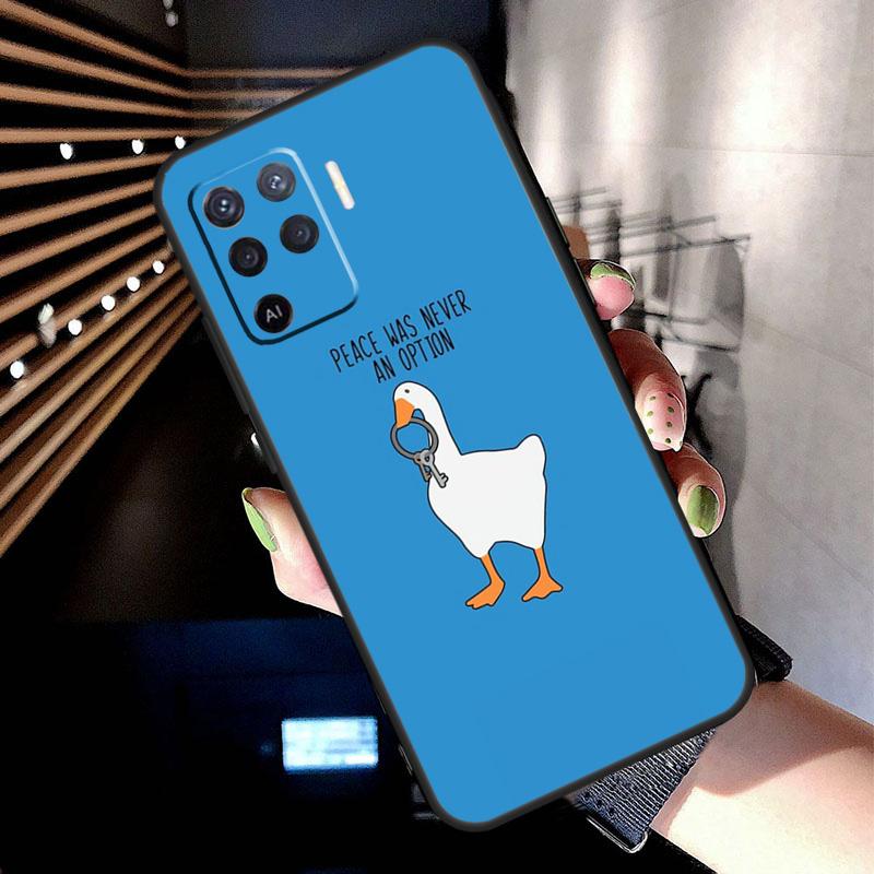 Untitled Goose Game Case For Oppo A78 A98 A18 A38 A58 A60 A80 A40 A77 A57 A17 A74 A54 A94 A96 A76 A16 A15 A5 Pro