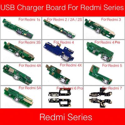 USB-Ladebuchse-Anschlussplatine für Redmi Note 9 8 Pro S2 Y2 Redmi GO Redmi 4 4A 5A Redmi 7A/Note 4X /Note 6 Pro