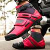 Herren Motorradschuhe Lässig Atmungsaktiv Motorradstiefel Paarstil Sommer Wasserdicht Höhenvergrößernd Motorradschuh