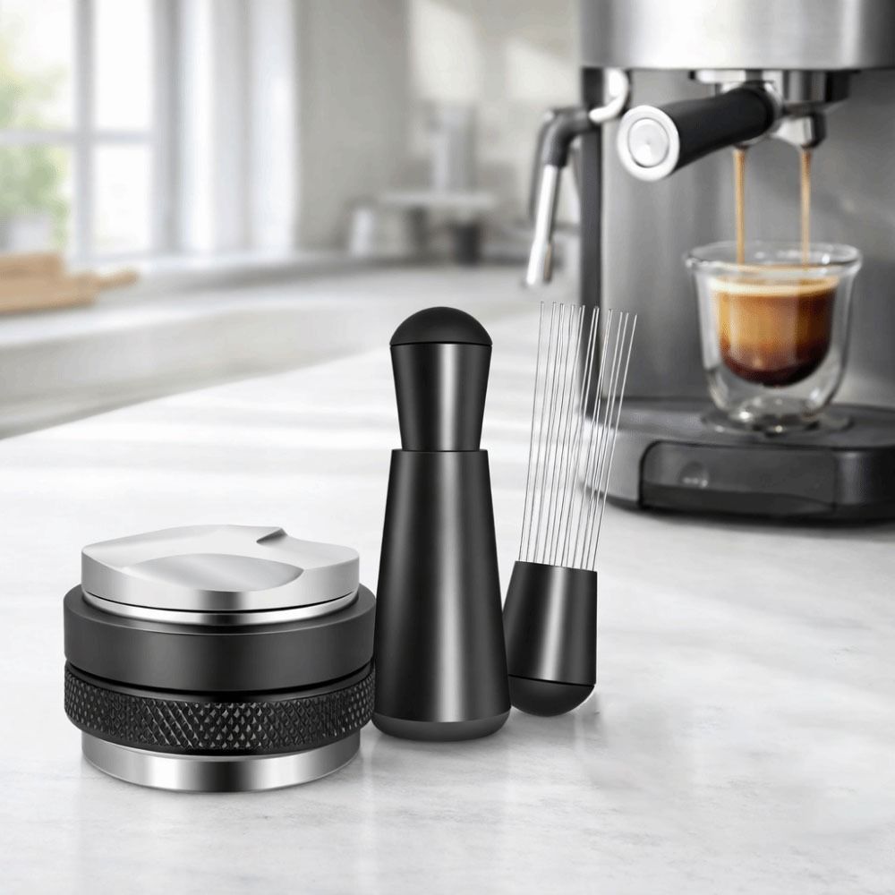 51/53/58 MM Espresso Accessories Kit Stainless Steel Base Coffee Distributor Coffee Preparation