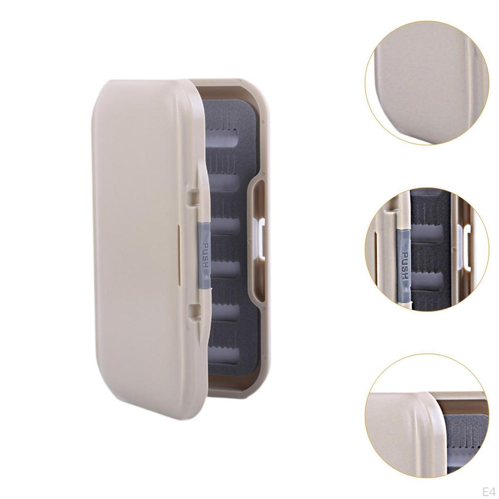 Compact Double Sided Container for Fly Fishing Hooks