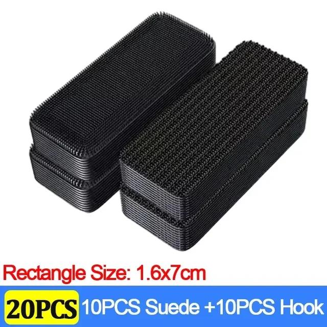 Self Adhesive Fastener Tape Extra Strong Carpet Fixing Sticker Double Side Hook-and-loop Fastener Auto Adhesive Tape Fixe