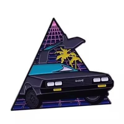 Back to the Future Enamel Pin Badges Anime Lapel Pins for Backpack Men Brooch for Clothes Pins Accessories Gifts