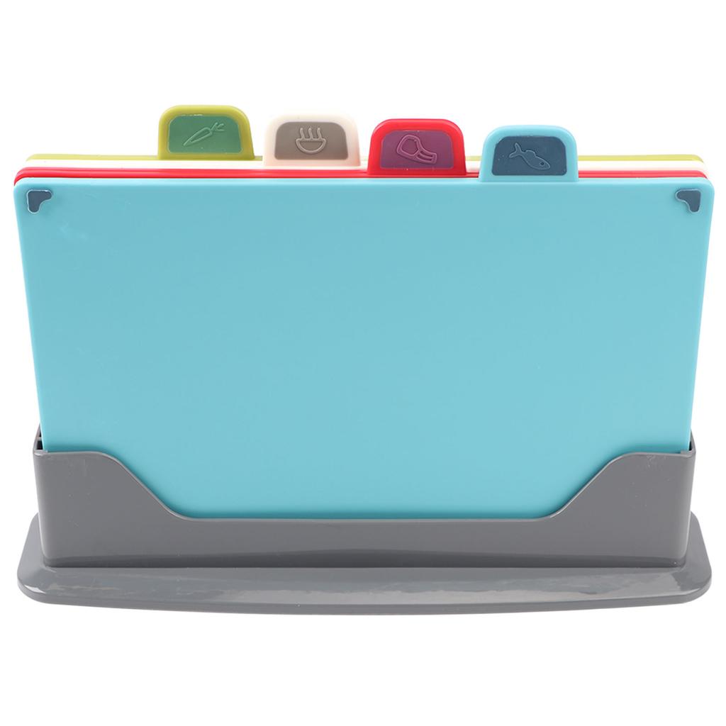 4 Piece Cutting Board Set Thickened Cutting Boards for Kitchen Meat Fruits Vegetables