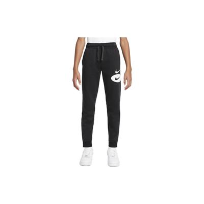 Sportswear Logo Print Knit Joggers Kids Bottoms Black DM8100-010