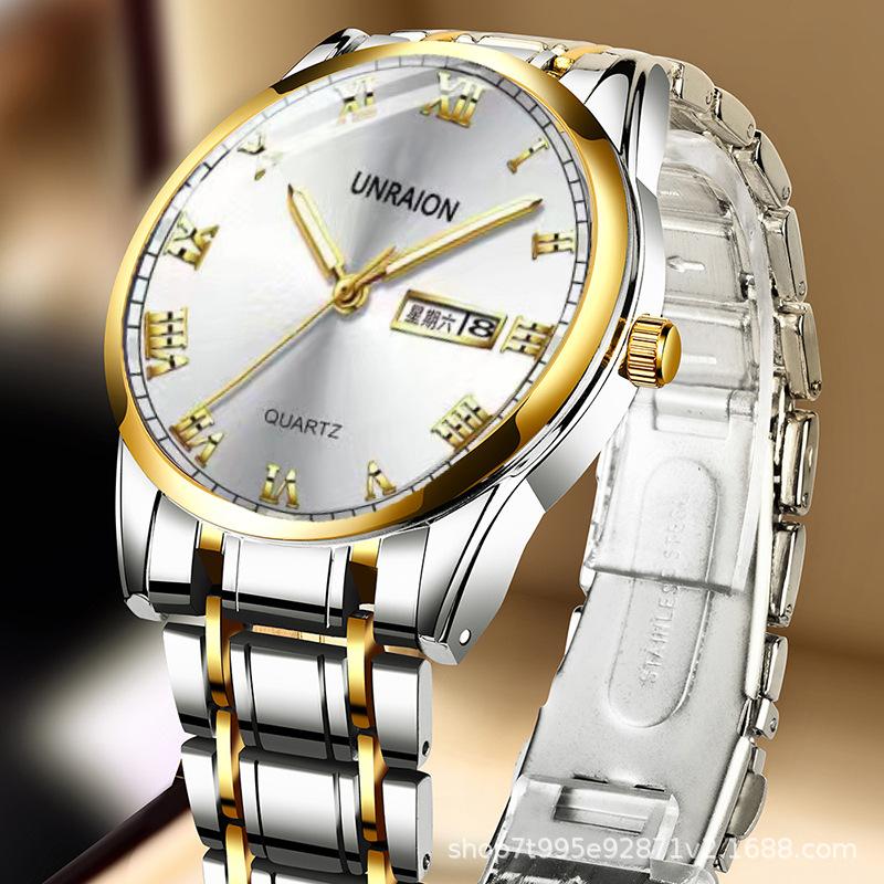Movement Watch Men s Calendar Tide Business Non-Mechanical Watch