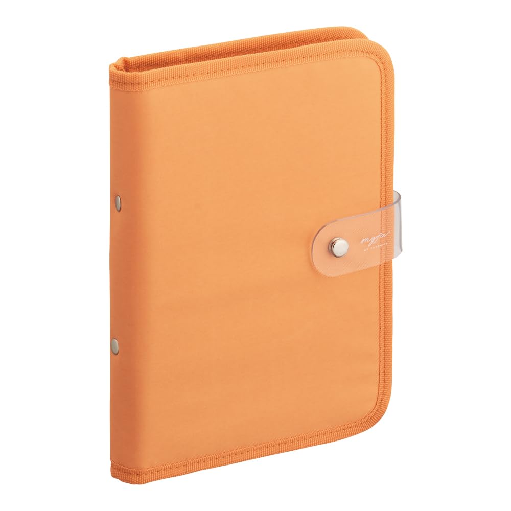 

LIHIT LAB myfa Oshikatsu Акриловая подставка Мини-коллекция Абрикосовый 6-кольцевой биндер, Оранжевый, N3320-4