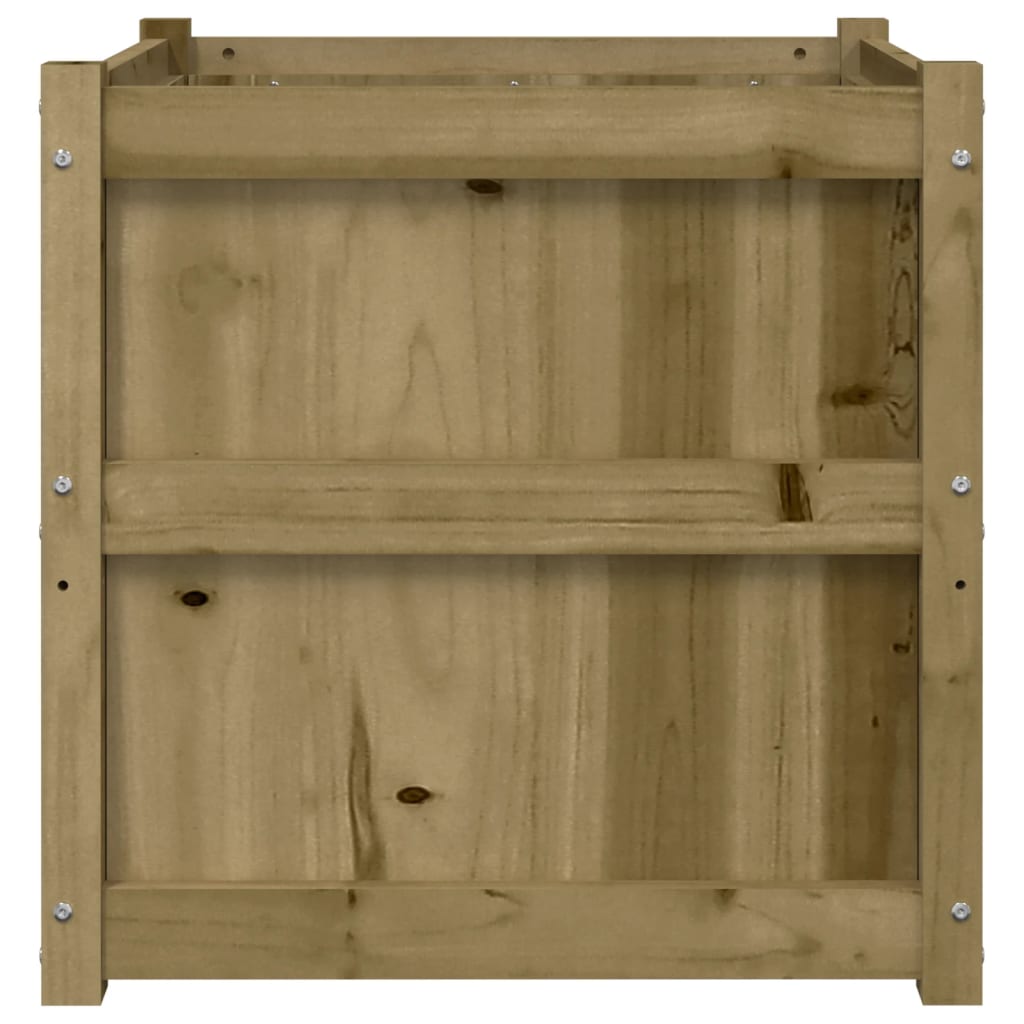 Vidaxl Garden Planters, 2 Pcs., Impregnated Pine Wood