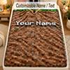 Flannel BlanketMinecraft Custom Name Text Personalized Soft Warm Throw Blanket Home Decor Gift