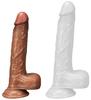 Gode Browndick S 15 x 3.6cm Marron - RealCockz - Godes Réalistes