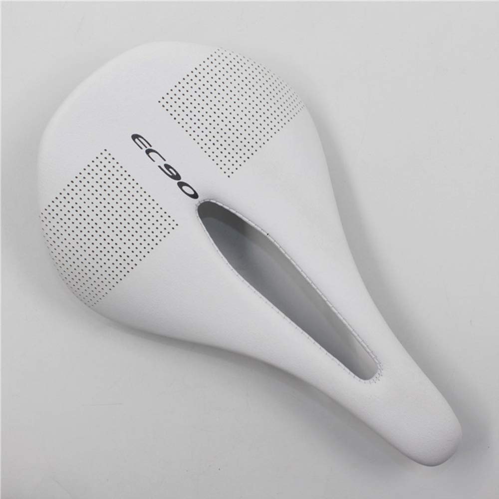 

OSC Bicycle Full Carbon Comfortable Seat Cushion for Road and Mountain Bikes Saddle, Fiber, Ultra-Lightweight, Breathable, белый