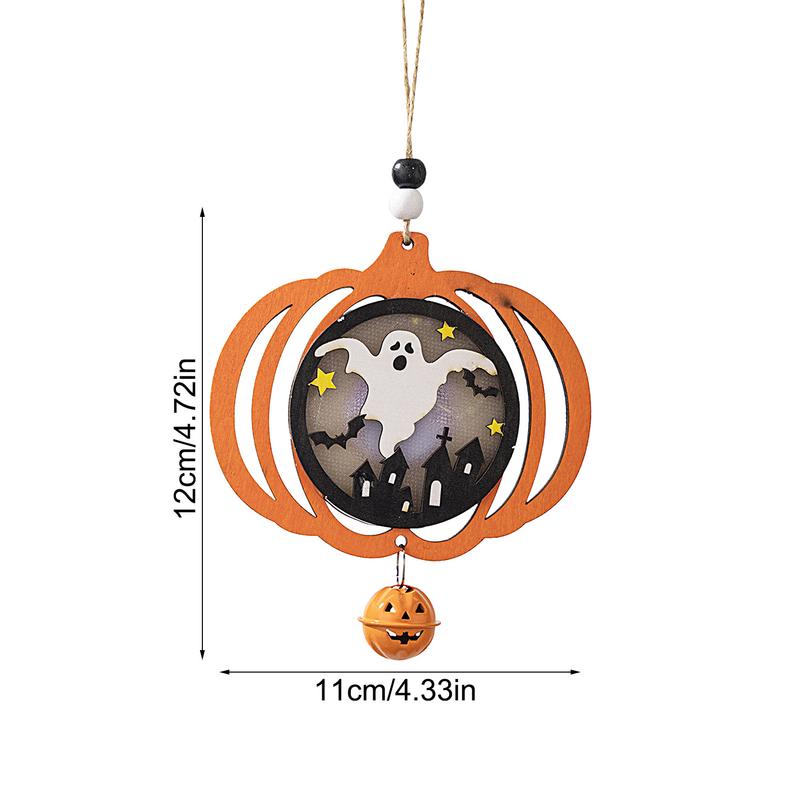 Vintage Halloween Wooden Ornaments Retro Halloween Decor Festive Vintage Halloween Tree Ornament Decorations Wooden Halloween