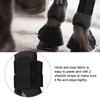 2 Pair Elastic Horse Boot Thicken PU Front Hind Boots Legs Protector For Training Jumping