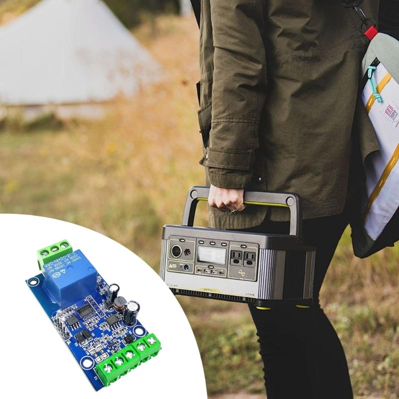 Modbus RTU Einzelrelaismodul 3,3-30V RS485/TTL UART 1 Eingang 1 Ausgang RS485 Chip Relaismodul Schalter Ersatz