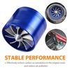 BLUE TURBONATOR Performance Turbo Air Intake Supercharger Fan Kit GAS SAVER