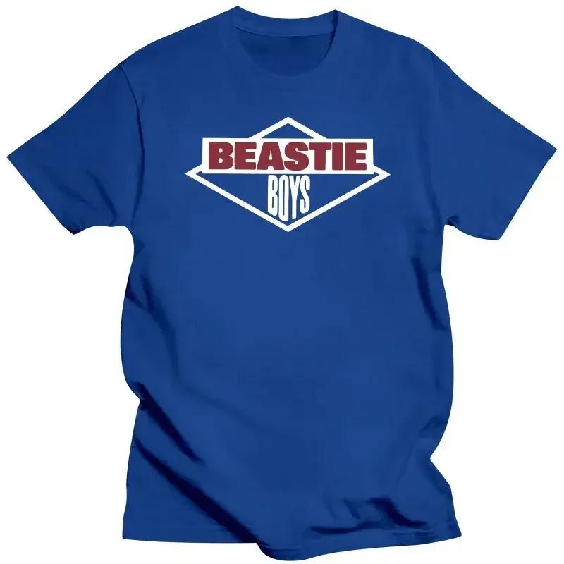 Camiseta Men Beastie Boys T-Shirt American Hip Hop Group harajuku Cotton Short Sleeve tee Streetwear Oversized top unisex Casual