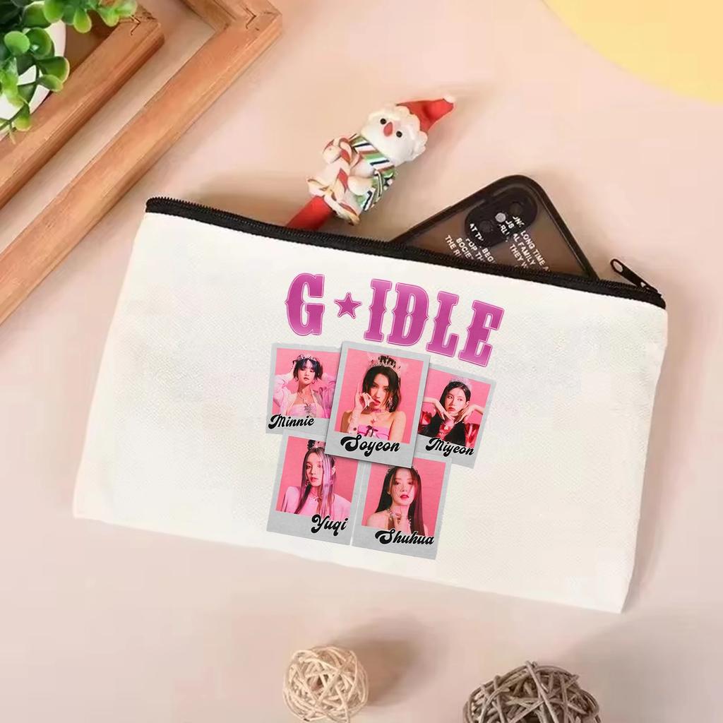 Collage Harajuku Printed Tote Bag Tote Bag Women's Popular Korean Group Canvas Shoulder Bag
