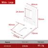 2mm Thickened L-Shaped Angle Bracket for Furniture and Cabinet Reinforcement