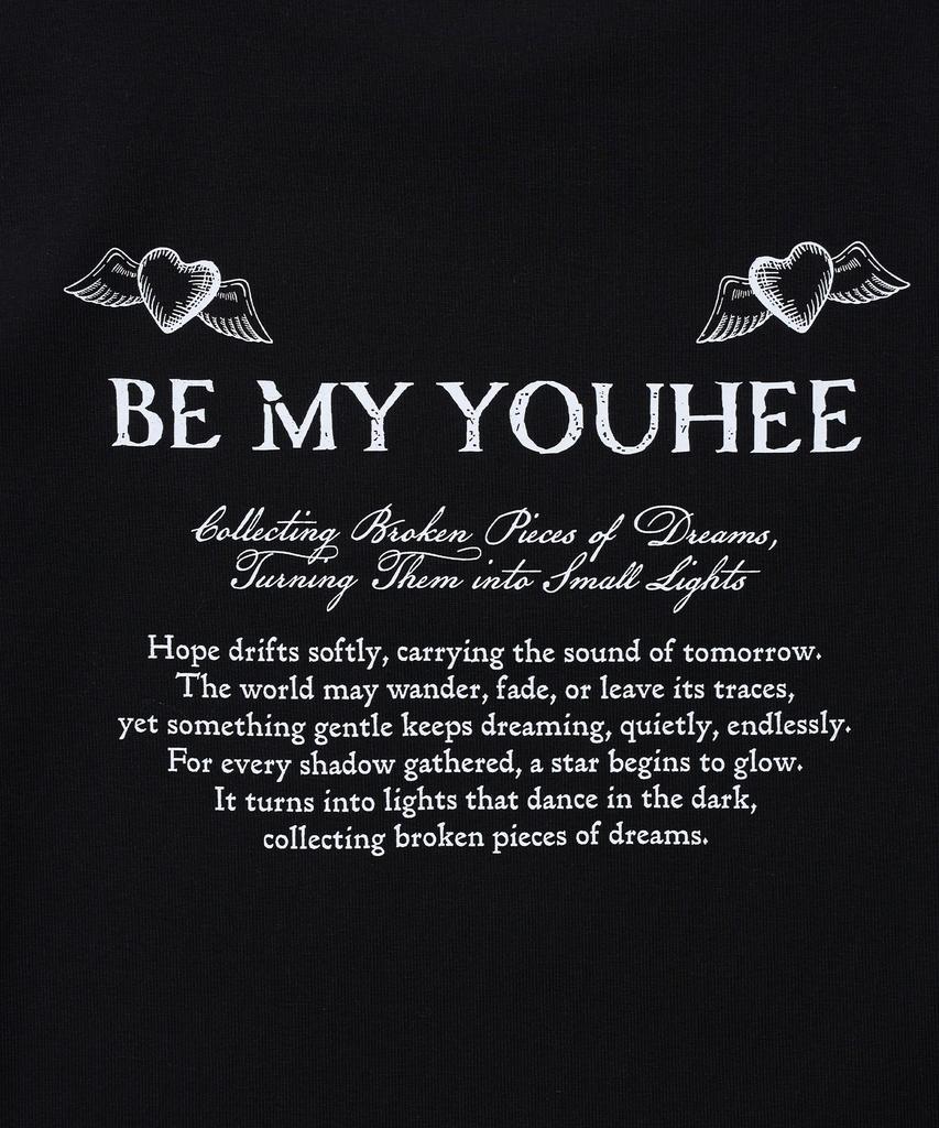 YOUHEE Heart Wing Graphic T-Shirt_Black