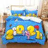 Lovely Cartoon Series Design Comfortable Duvet Quilt Cover Pillowcase Bedding Set Boys Bedroom Decoration Home Textile
