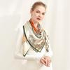 Heavyweight 16 Momme Silk Scarf 100% Mulberry Square Women