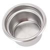 58mm Non Pressurized Filter Basket Single Layer Stainless Steel Portafilter Basket Coffee Machine Accessory for 4