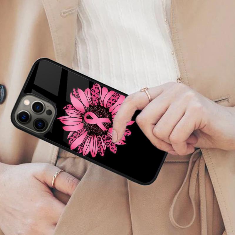 

Girl Breast Cancer Pink Ribbon Magnetic Phone Case For APPLE iPhone 17 Air 16 14 13 12 Pro Max 15 Plus Wireless MagSafe Cover iPhone 14