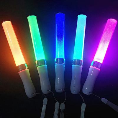 LED Leuchtstäbe Bunte RGB Leucht Schaumstoffstab Jubelrohr Dunkles Licht Leuchtstäbe für Idol Konzert Weihnachten Geburtstag Hochzeitsfeier