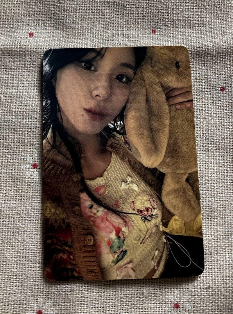 

[USED] TWICE Chaeyoung with you-th Sanok NAYEON trading card